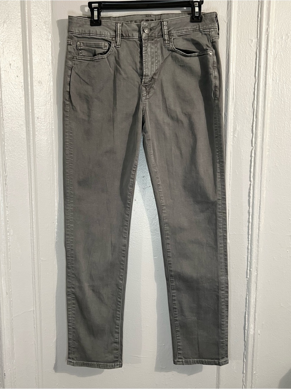 American Eagle Flex Gray Straight Leg Pants